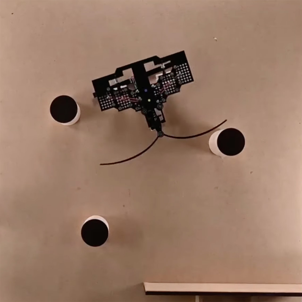 Rubber Band Programmed Powered Robots