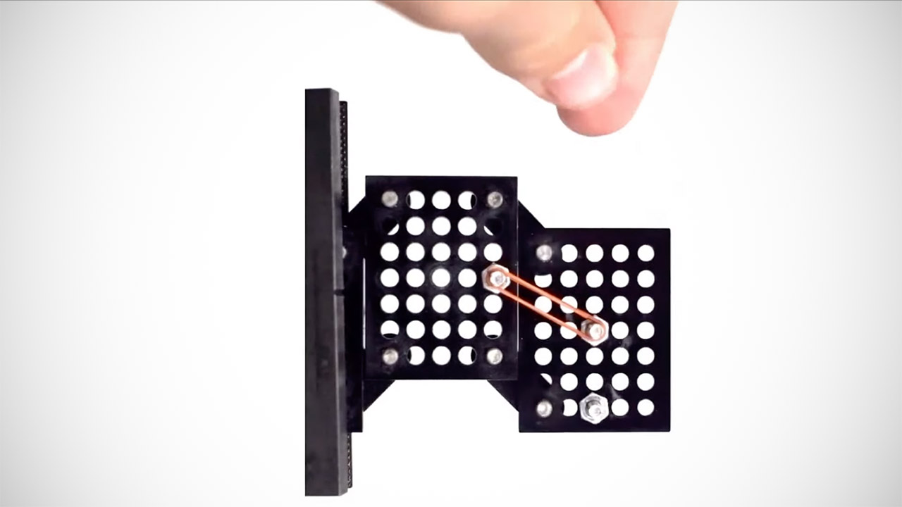 Rubber Band Programmed Powered Robots