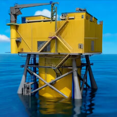 China Wind-Powered Underwater Data Center