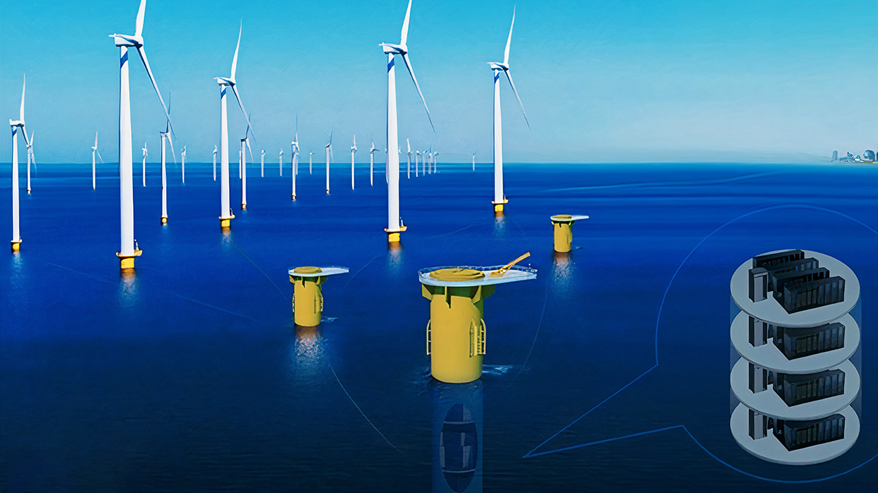 China Wind-Powered Underwater Data Center