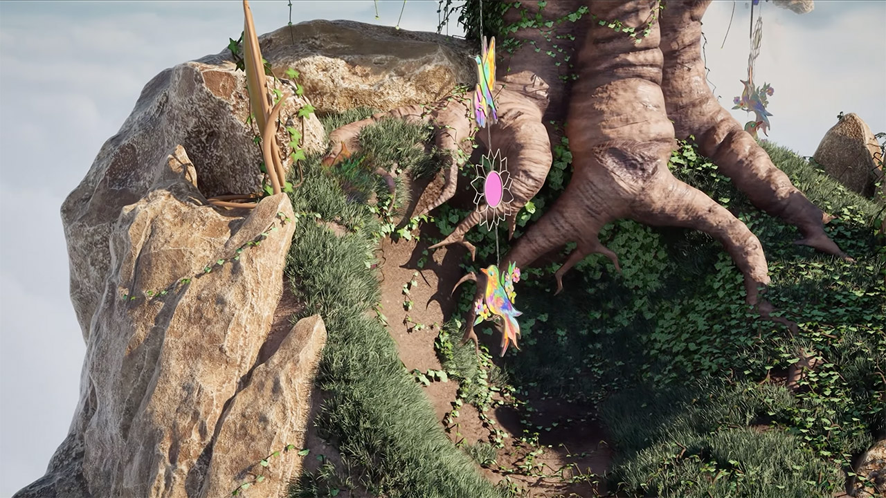 NVIDIA Bonsai Diorama Tech Demo RTX Mega Geometry