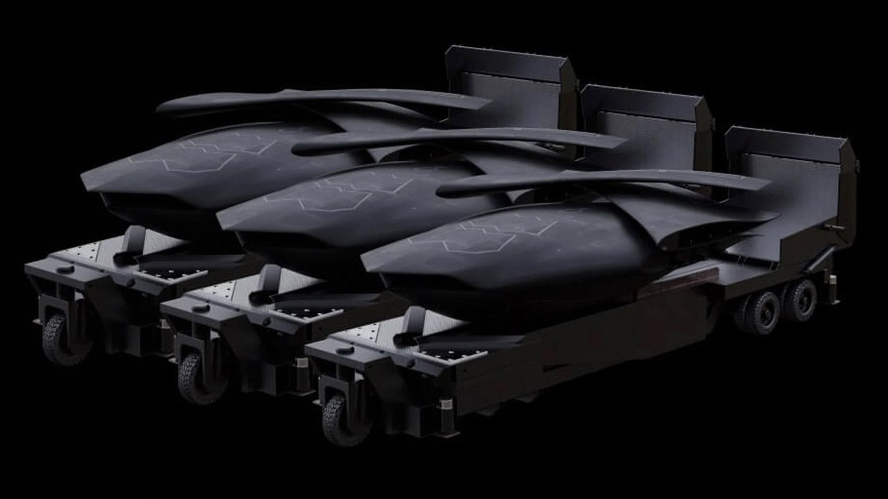 Shield AI X-BAT Unmanned Fighter Jet Drone