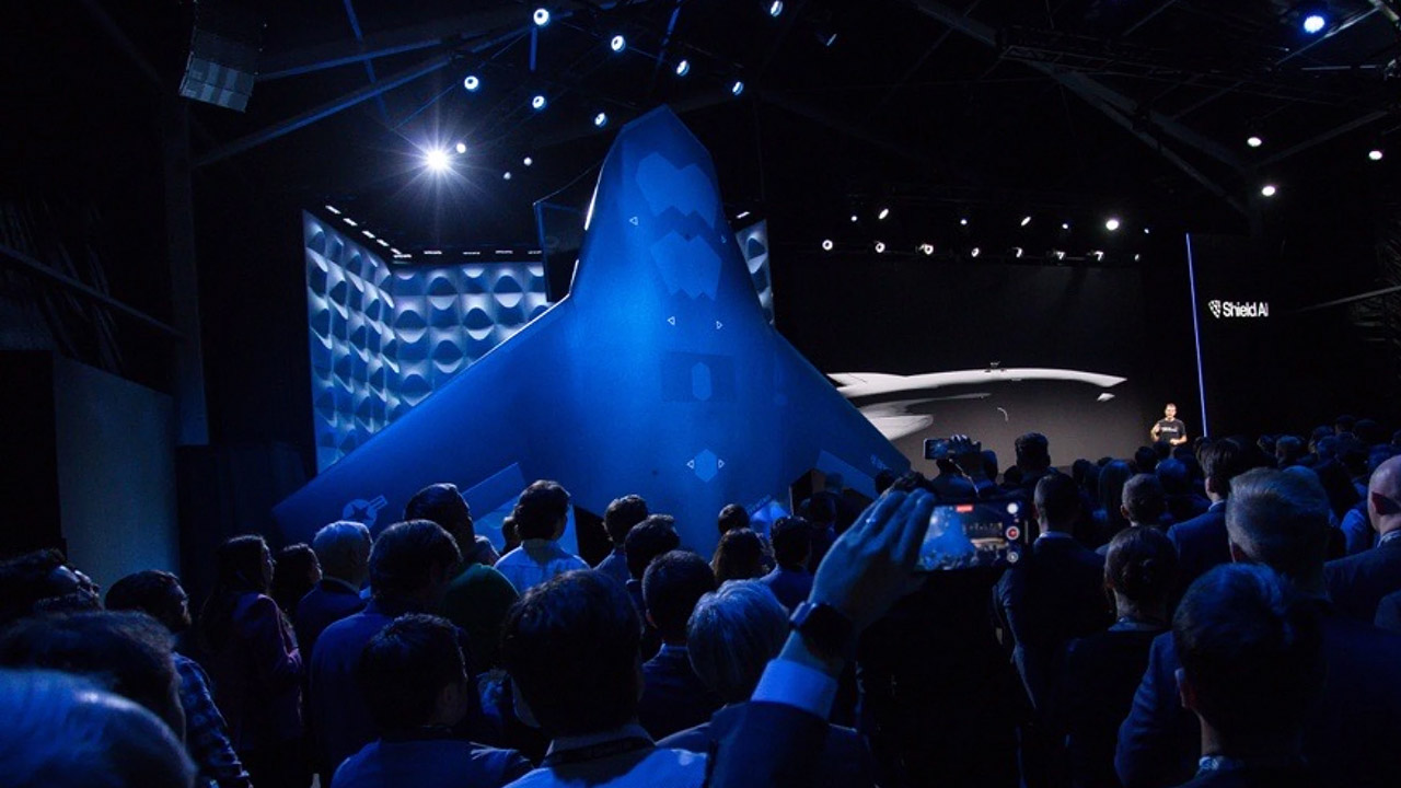 Shield AI X-BAT Unmanned Fighter Jet Drone