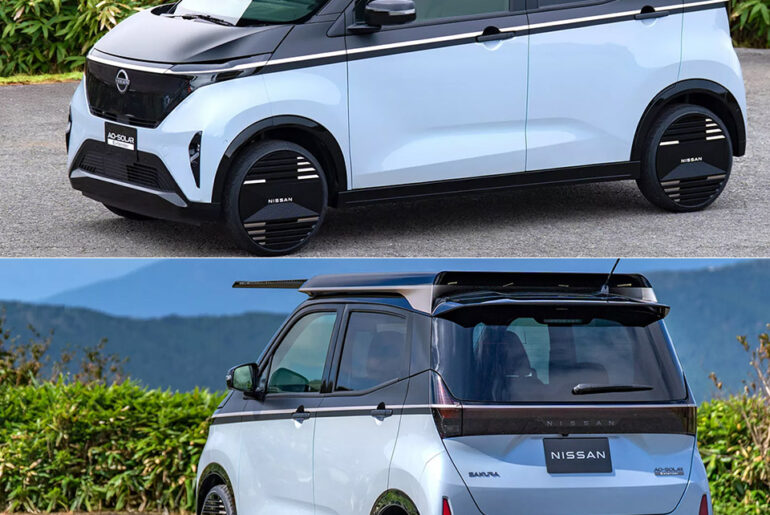 Nissan Sakura’s Solar Roof Keeps the Miles Coming Without Having to Plug In Nissan Sakura Ao-Solar Extender Roof