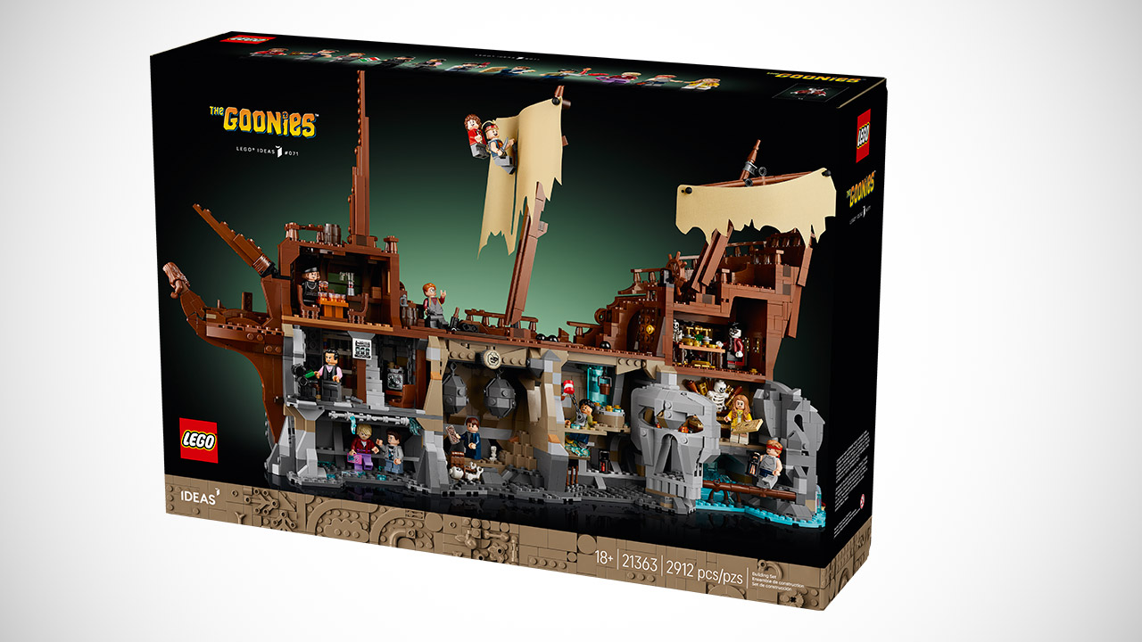 LEGO Concepts The Goonies Set (21363) Lets You Relive the Final Treasure Hunt, However in Brick Type 7 LEGO Ideas The Goonies Set 21363 Box