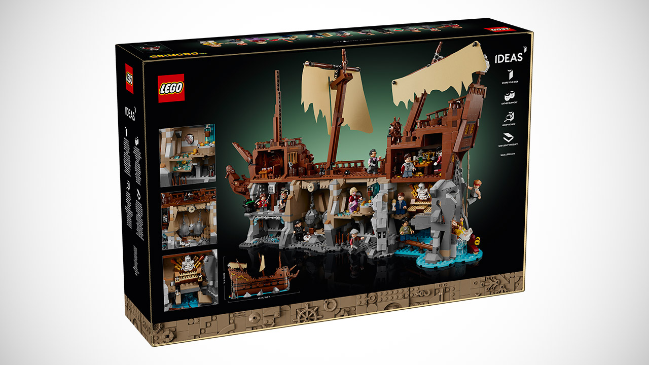 LEGO Concepts The Goonies Set (21363) Lets You Relive the Final Treasure Hunt, However in Brick Type 8 LEGO Ideas The Goonies Set 21363 Box