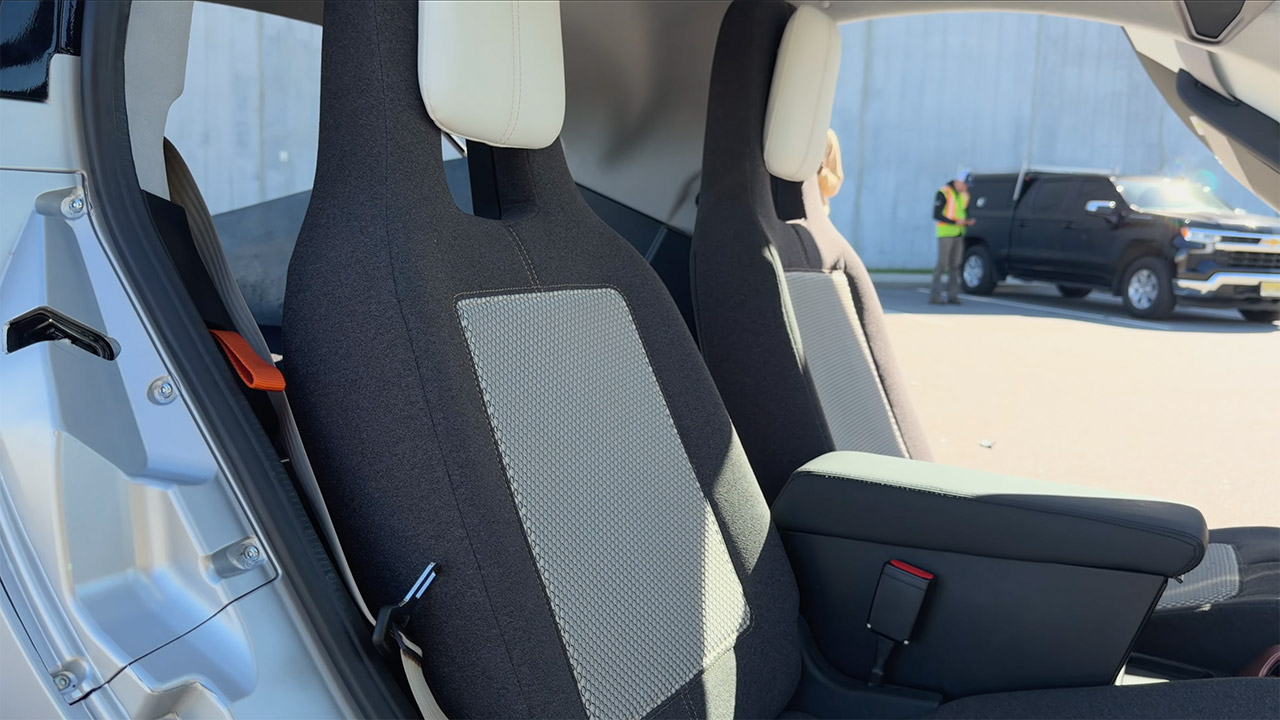 Aptera Solar EV Interior