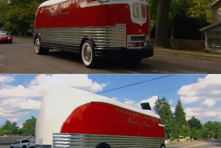 Fascinating Look Back at the 1953 GM Futurliner, a Rolling Vision of Tomorrow 1953 GM Futurliner Future Liner