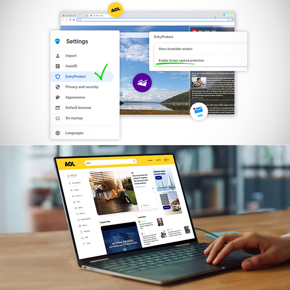 AOL Shield Pro Web Browser