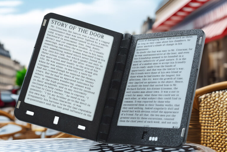 Diptyx E-Reader Brings Books Back to Life with a Dual-Screen Design Diptyx E-Reader Dual-Screen Open Source
