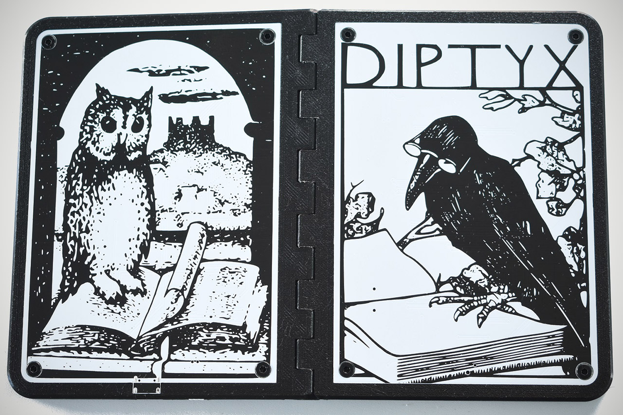 Diptyx E-Reader Dual-Screen Open-Source
