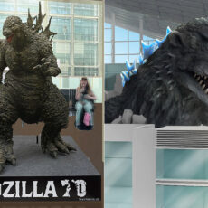 Godzilla Tokyo Haneda Airport December Terminal 3