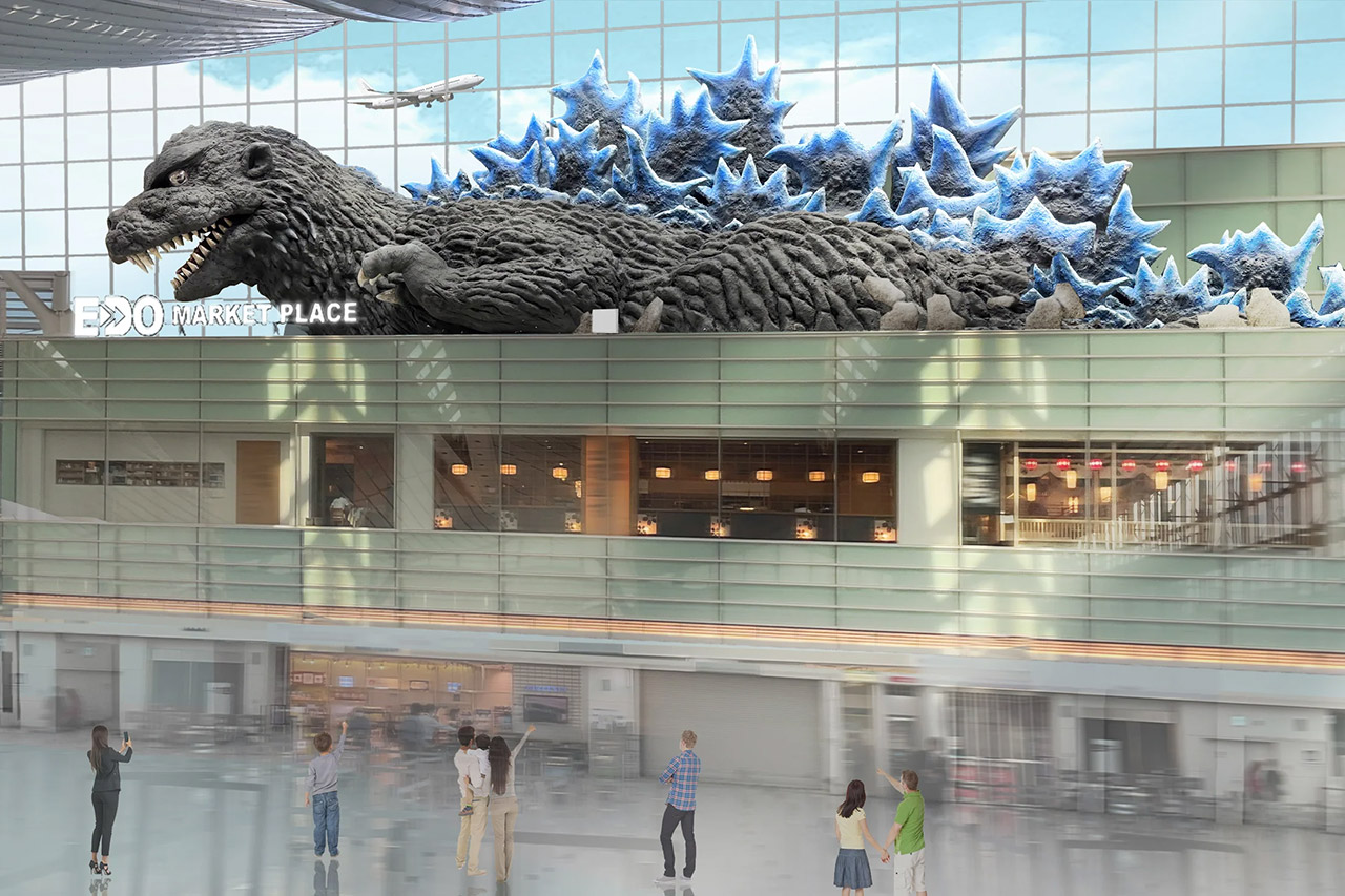 Godzilla Tokyo Haneda Airport