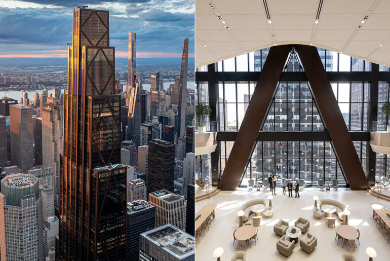 JP MorganChase’s New Global Headquarters at 270 Park Avenue is World’s Largest All-Electric Skyscraper JP MorganChase 270 Park Avenue Opening Tour