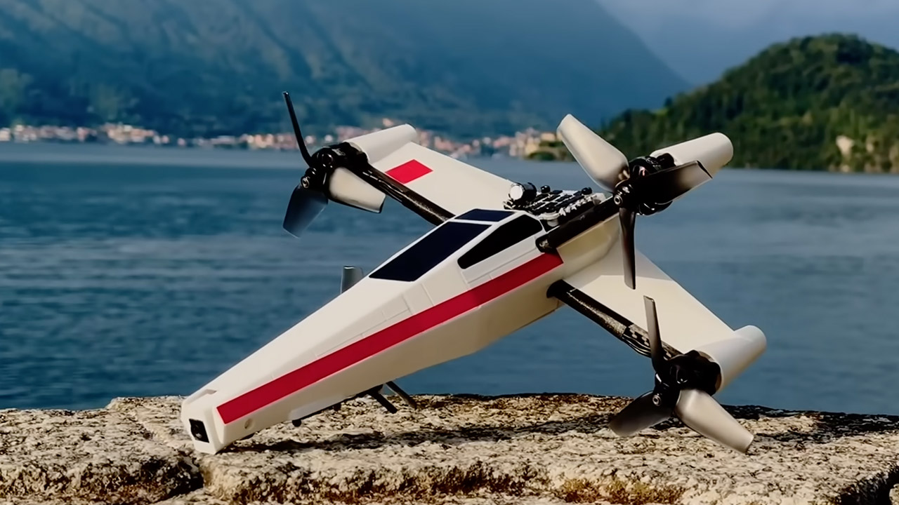 3D-Printed Star Wars X-Wing Drone