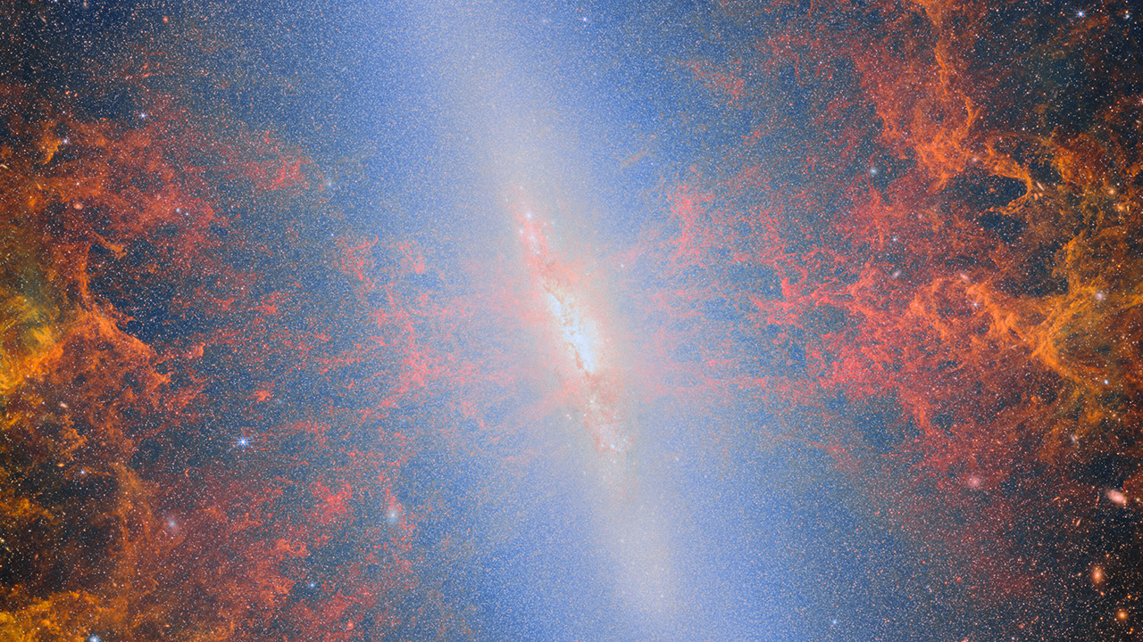 James Webb Space Telescope M82 Messier Nebula