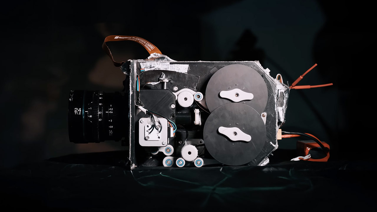 3D-Printed Motion Film Camera