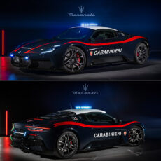 Maserati MCPURA Italy Carabinieri Police Force