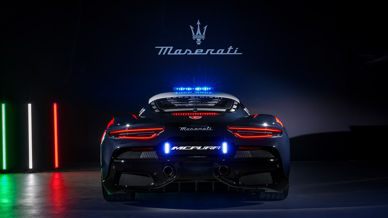 Maserati MCPURA Joins Italy's Carabinieri, is a Supercar Constructed for Saving Lives 4 Maserati MCPURA Italy Carabinieri