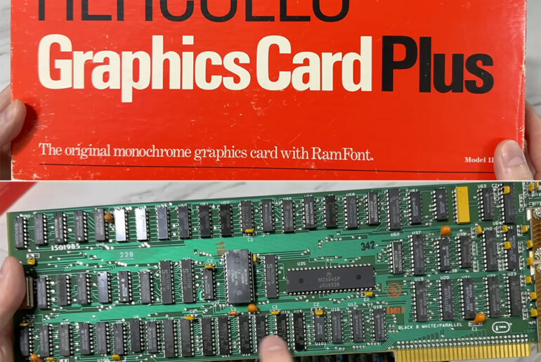 Long Before NVIDIA’s GeForce RTX 5090, There was the Hercules Graphics Card Hercules Graphics Card