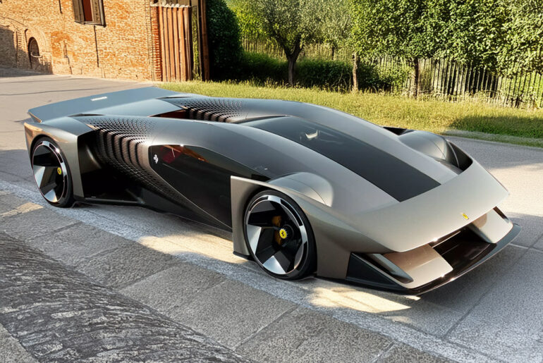 Ferrari F76 is World’s First Digital Hypercar, Exists Only as an NFT