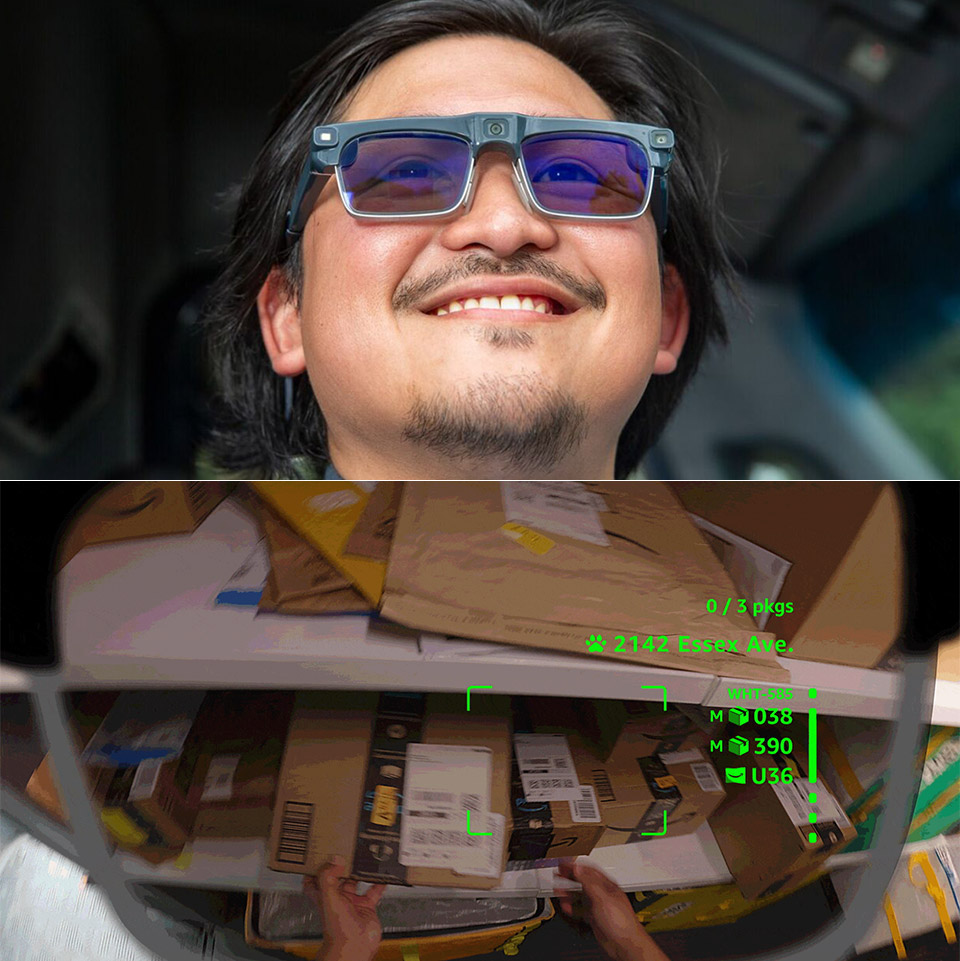 Amazon AI Delivery Glasses Smartglasses