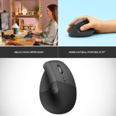 Logitech Lift Vertical Ergonomic Mouse