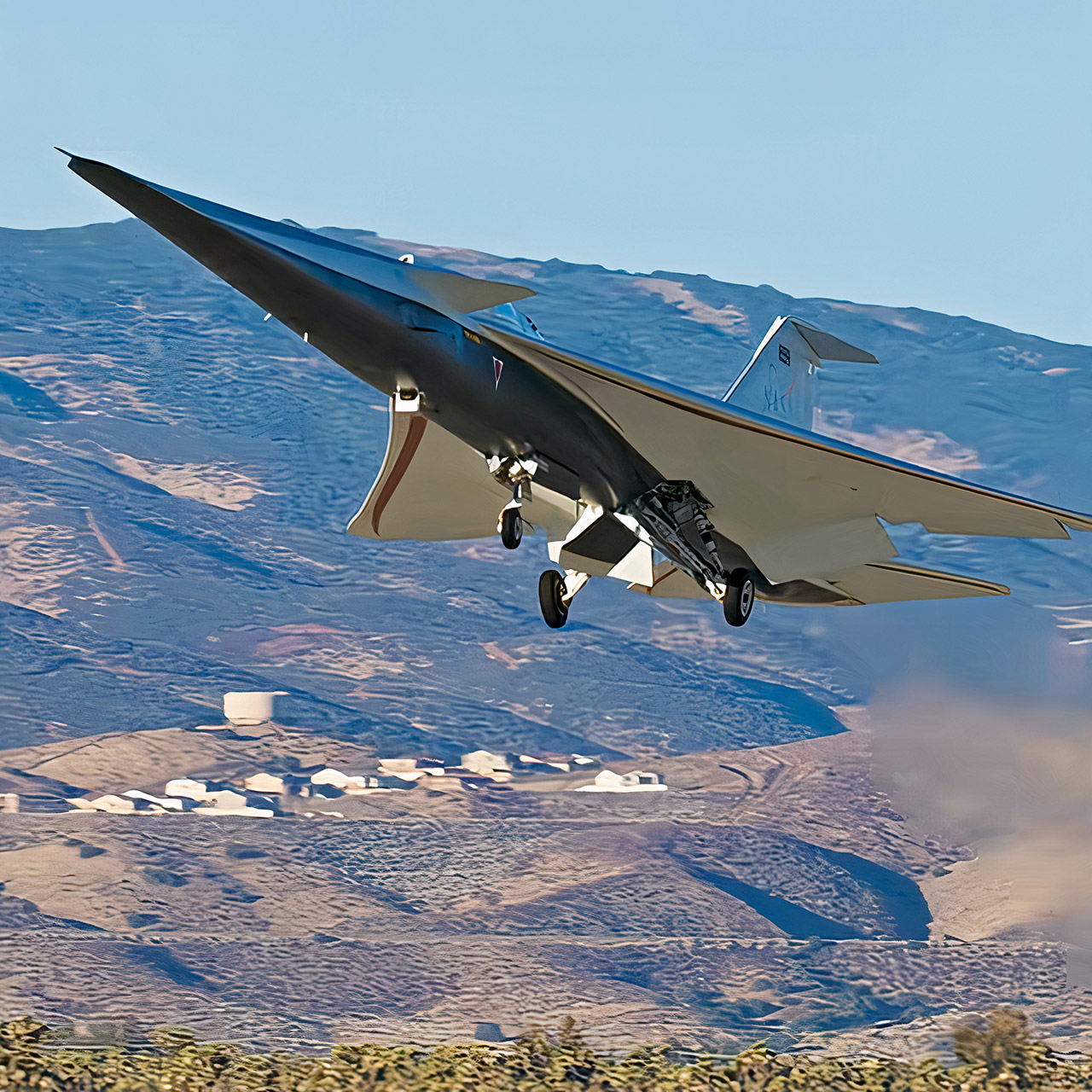 Lockheed Martin X-59 Supersonic Aircraft First Flight Test