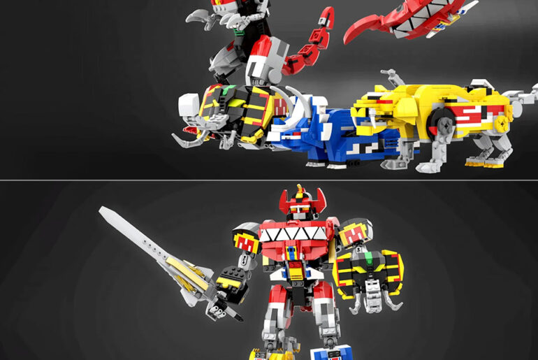 LEGO Ideas Megazord Set Steps Out of the ’90s and Into Reality LEGO Ideas Megazord Set Power Rangers