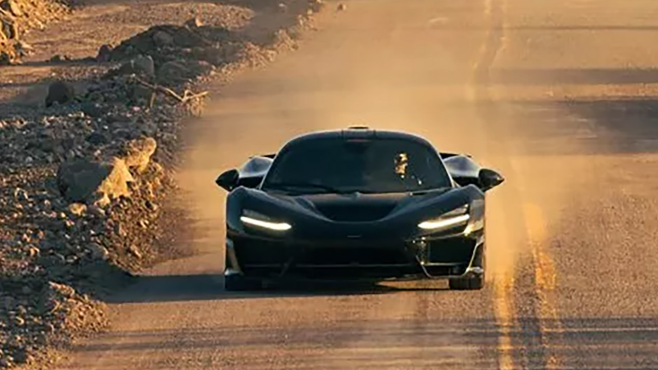 McLaren W1 Hot Weather Testing
