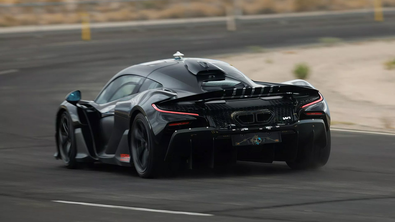 McLaren W1 Hot Weather Testing