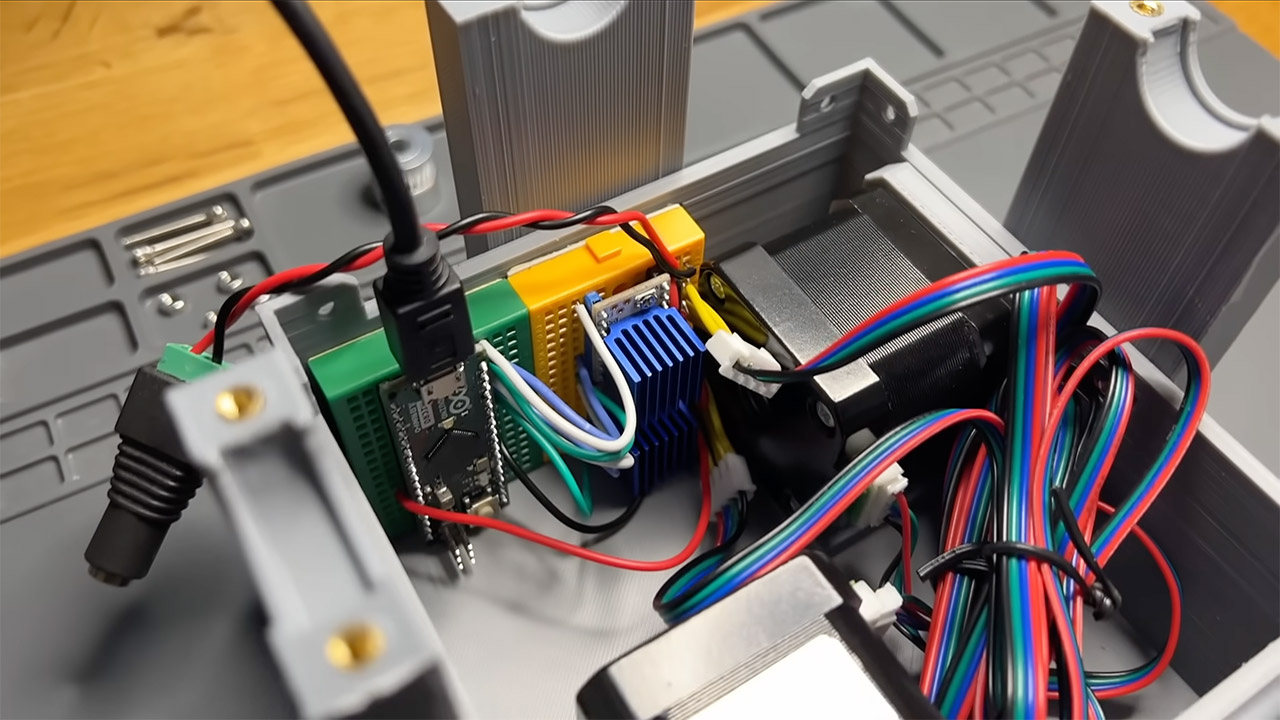 DIY Homemade Force-Feedback Joystick