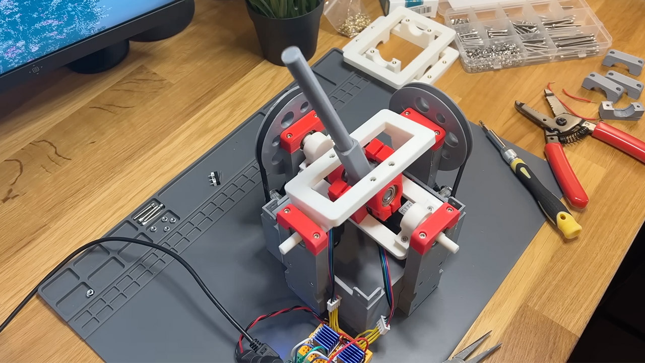 DIY Homemade Force-Feedback Joystick