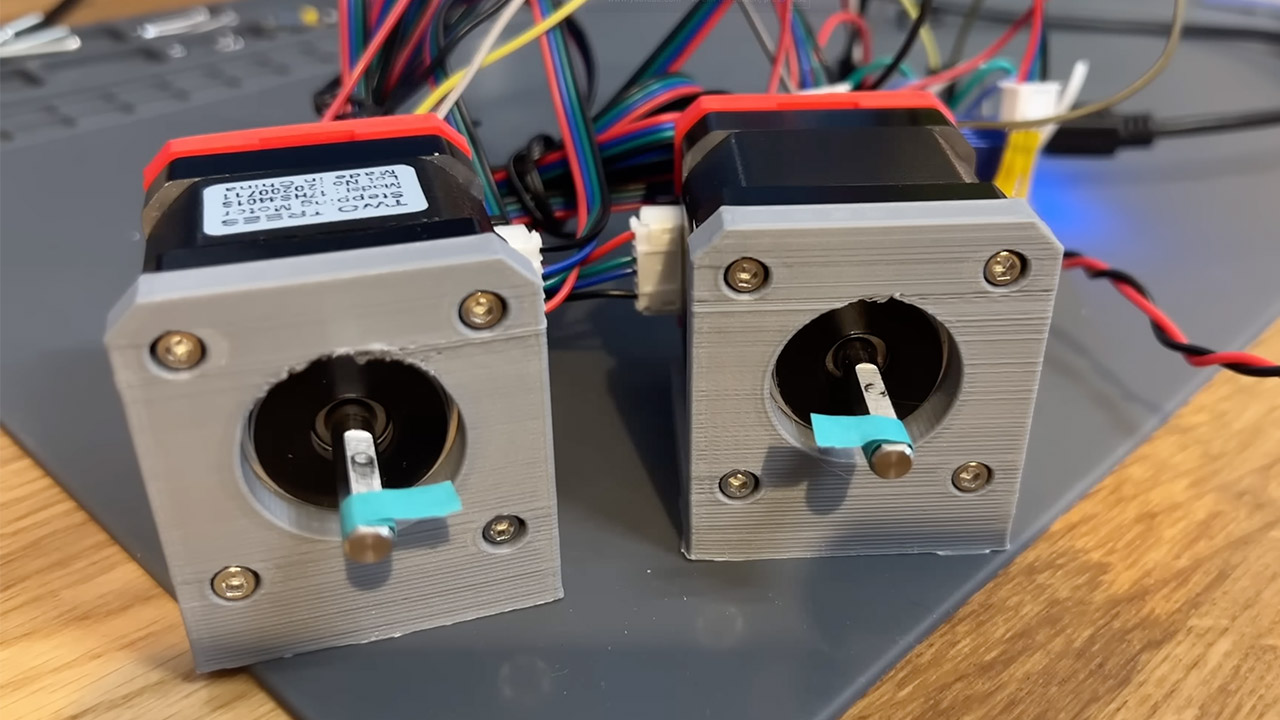 DIY Homemade Force-Feedback Joystick