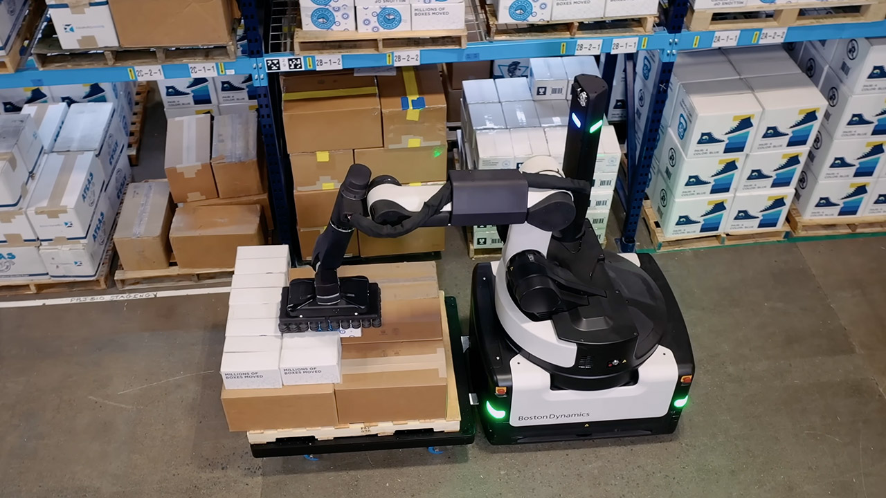 Boston Dynamics Stretch Robot Lab Test