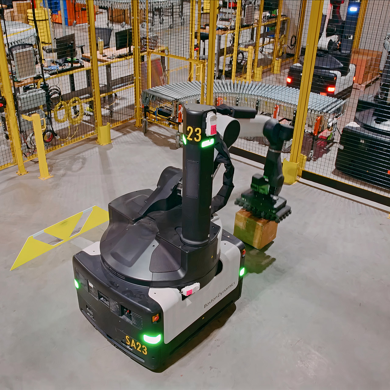 Boston Dynamics Stretch Robot Lab Test