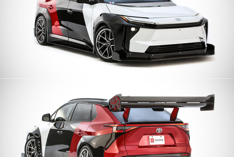 Toyota’s Electric Crossover Goes Full Race Mode with the bZ Time Attack Concept Toyota bZ Time Attack Concept