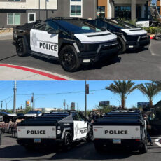 Las Vegas Police Tesla Cybertruck