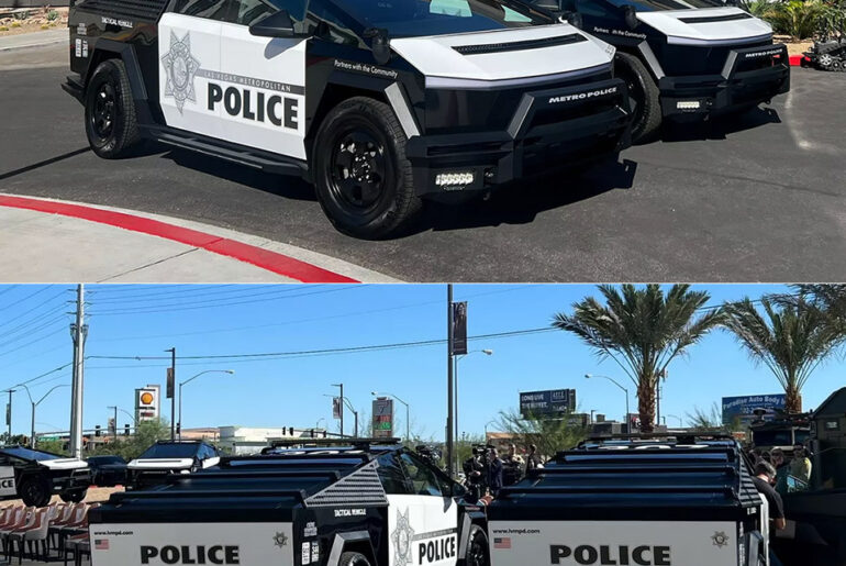 Las Vegas Police Tesla Cybertruck