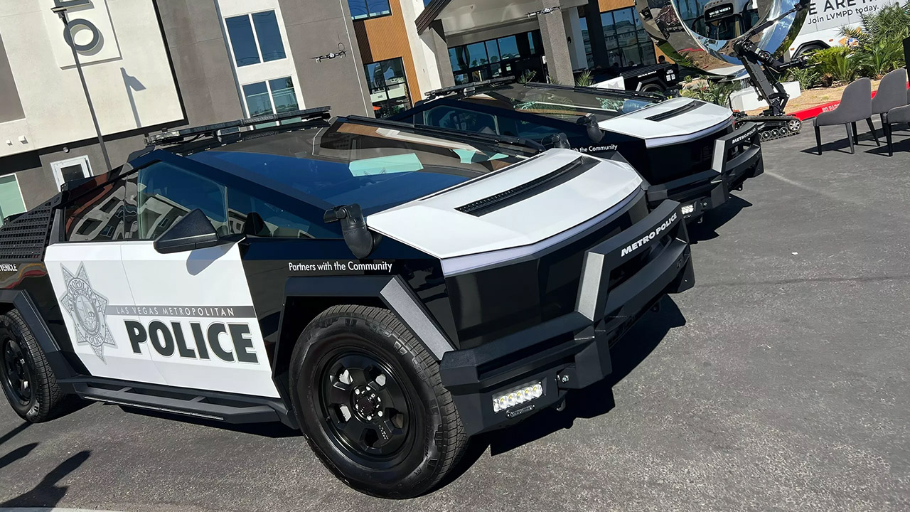 Las Vegas Police Tesla Cybertruck