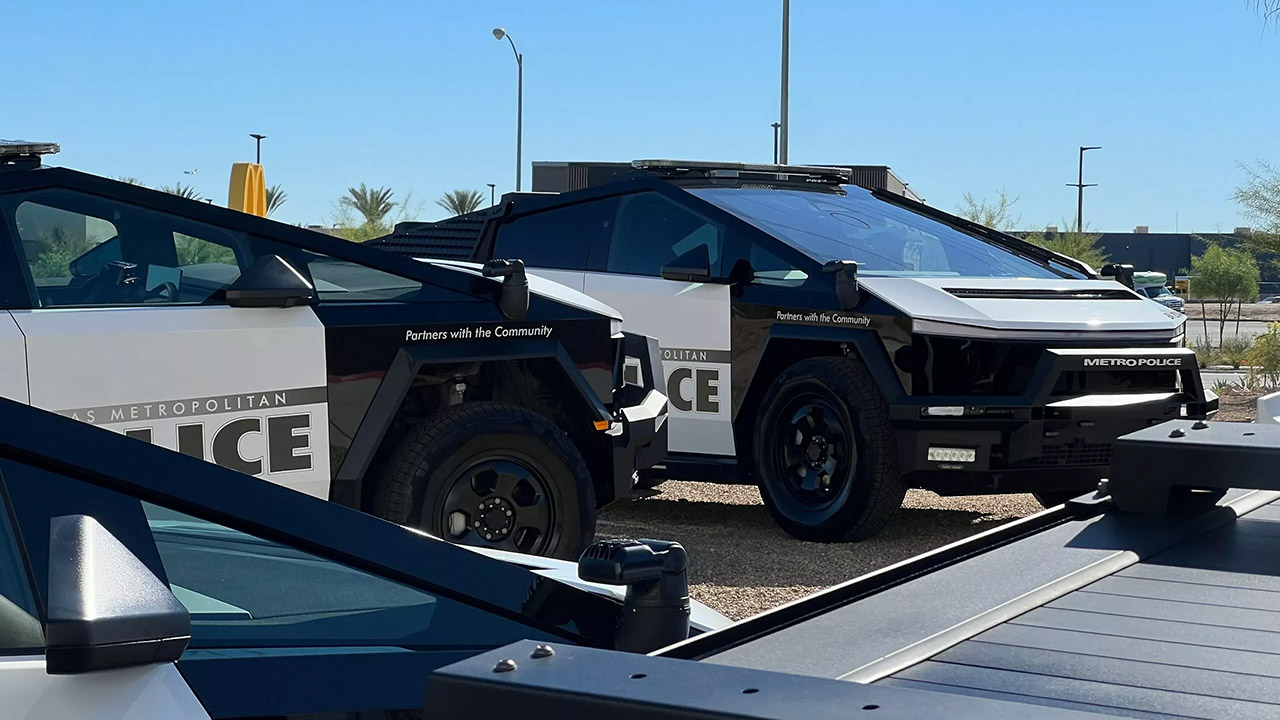 Las Vegas Police Tesla Cybertruck