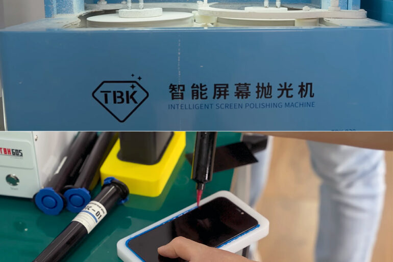 TBK Intelligent Polishing Machine iPhone