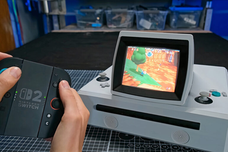 Joel Creates Switch 2 CRT Screen Mod