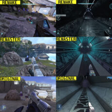Halo Campaign Evolved Graphics Comparison Original Remaster