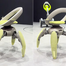 Toyota Walk Me robot chair