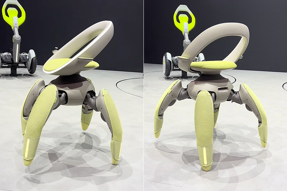 Toyota Walk Me Robot Chair