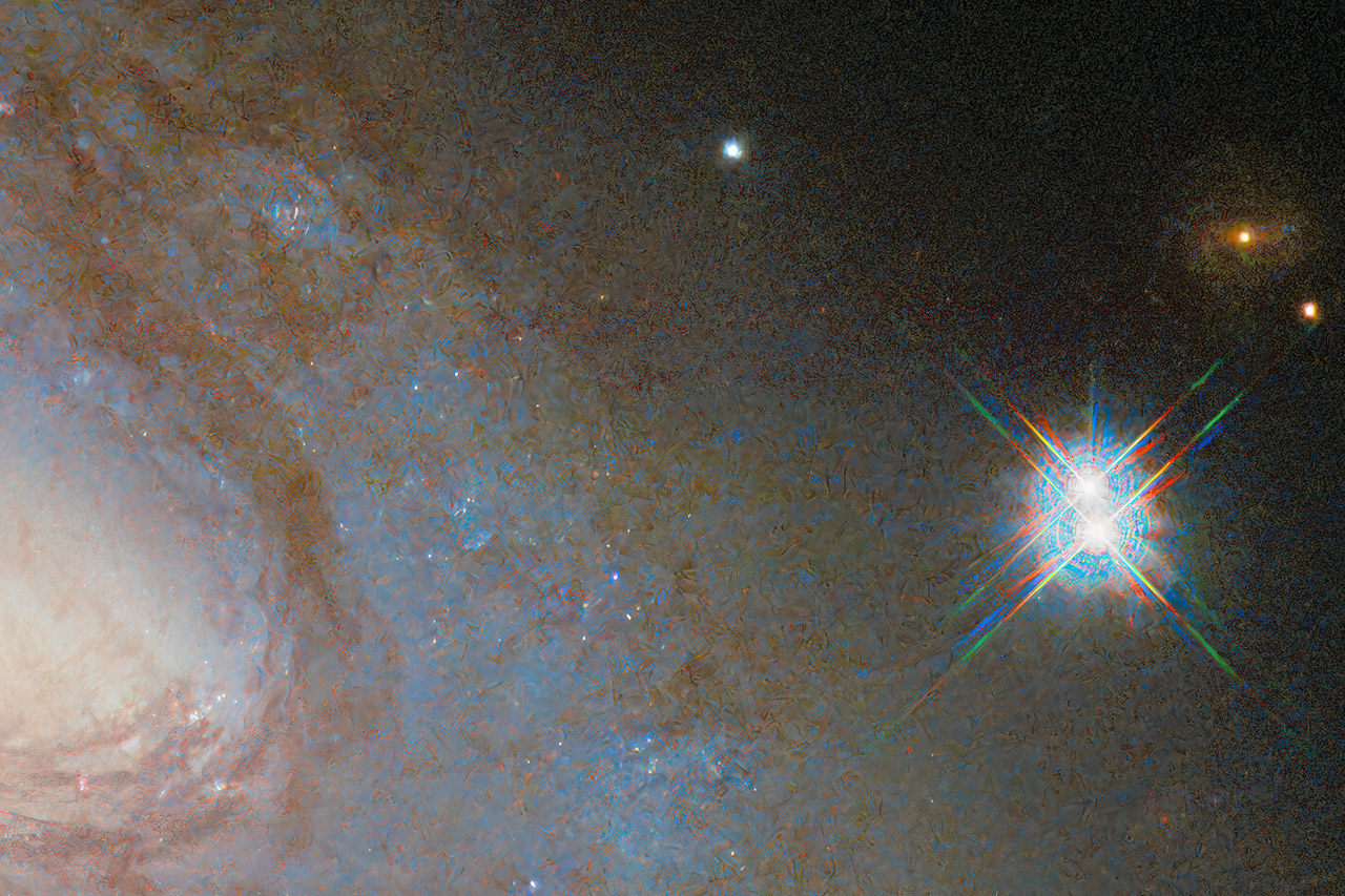 Hubble NGC 4102 Spiral Galaxy Great Bear