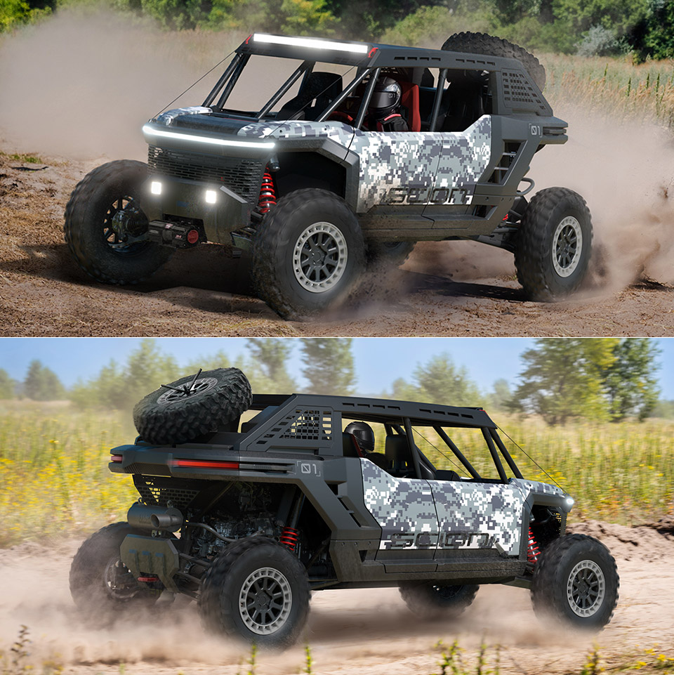 Toyota Scion 01 Side-by-Side Concept