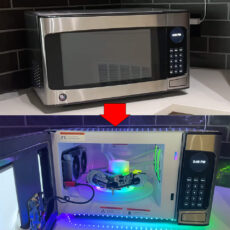 Real Microwave Gaming PC Mod