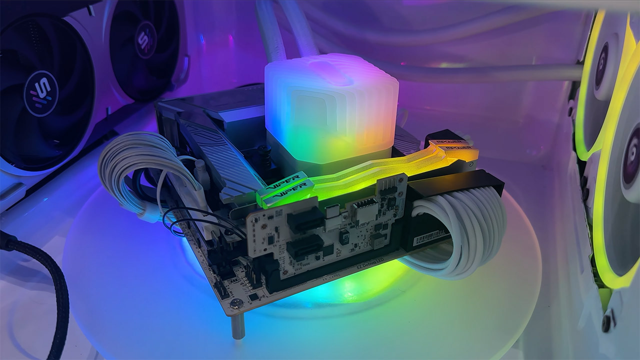 Real Microwave Gaming PC Mod